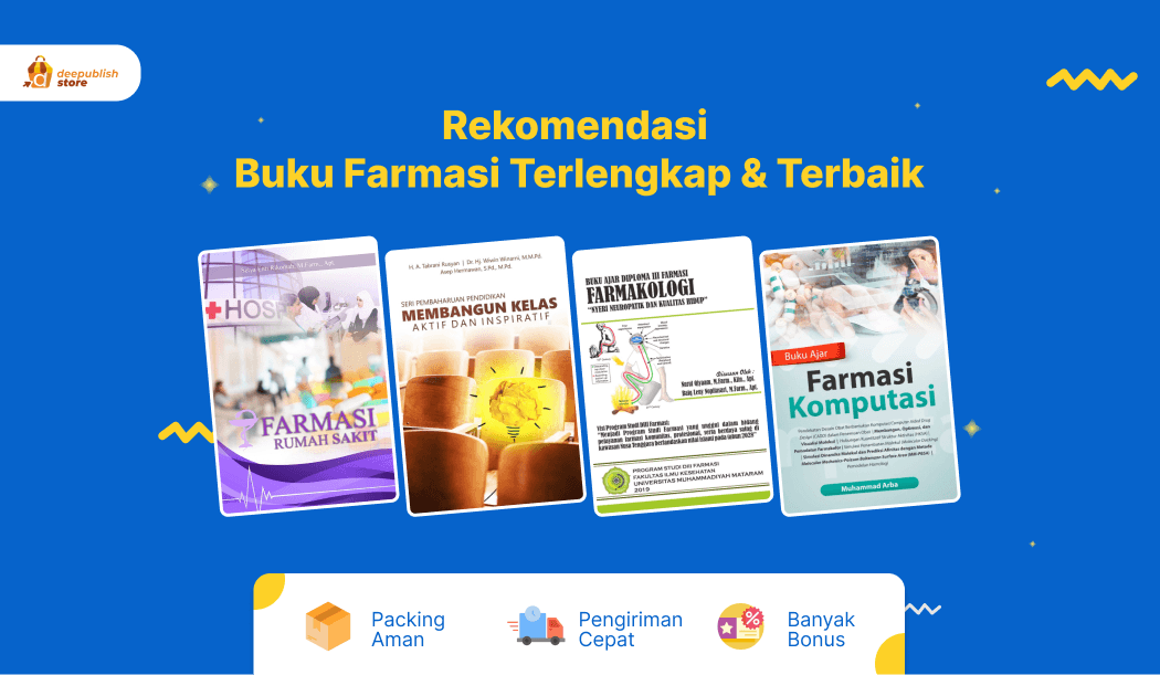 7 Rekomendasi Buku Farmasi Untuk Mahasiswa – Eandy Network